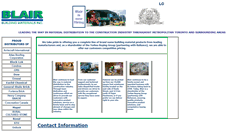 Desktop Screenshot of blairbuildingmaterials.com